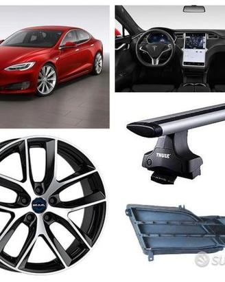 Tesla Model S paraurti griglia barre cerchi freni