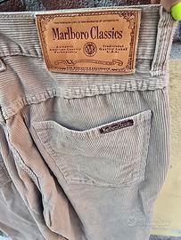Pantalone a costine marca Marlboro Classic 