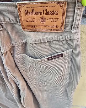 Pantalone a costine marca Marlboro Classic 