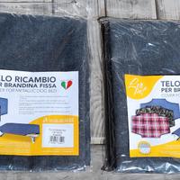 Leopet 2x telo branda fissa cane 55x90