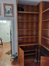 libreria legno massello 