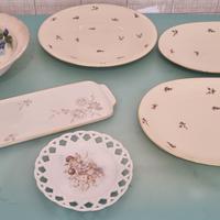 Piatti da portata e centrotavola.