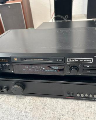 Sony Minidisc deck MDS-JE 520 lettore mini disc