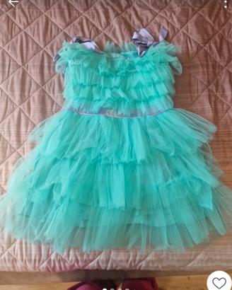 abito MET verde tiffany