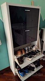 Scarpiera 4 ante legno laccata