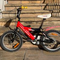 Bici cross LeeCougan bimbini ruote da 16 pollici