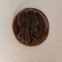 Riproduzione moneta di Tolomeo