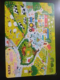 puzzle fattoria completo 100 tessere