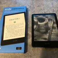 Kindle Paperwhite - Signature Edition + cover