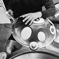 Handpan RE MIN dirett dal costruttore  100% ITALY 