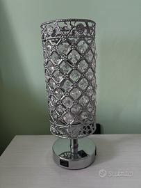 2 lampade da comodino eleganti