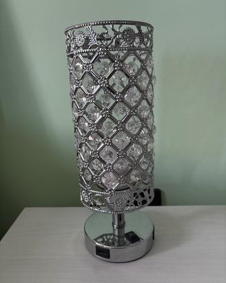2 lampade da comodino eleganti