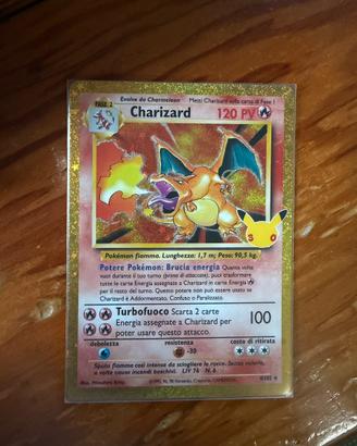 charizard 30º anniversario pokemon