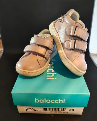 scarpe balocchi  bambina rosa taglia 20