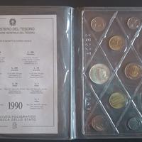 monete divisionale 1990 collezionismo