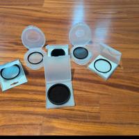 Lotto filtri fotografici vari diametri e marche