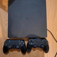 PS 4 con 2 controller