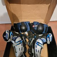 Pattini in Linea Bambino/a Regolabili 33-36 