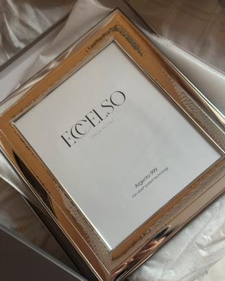 Portafoto nuovo in argento made in italy