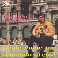 FRANCO BATTIATO Triste come me 45 giri 1967