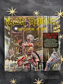 Iron Maiden Somewhere in time usa picture disc lp