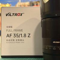 Viltrox 35mm f1.8 serie Z per NIKON Z