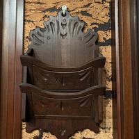 Portalettere in legno