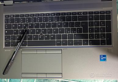 HP ZBook Fury G8 i7-11850H 32GB RAM RTX A300 6GB