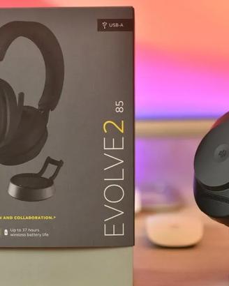 Jabra Evolve2 85 + Base di Ricarica |Pari al Nuovo