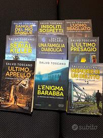 9 libri Salvo Toscano Fratelli Corsaro