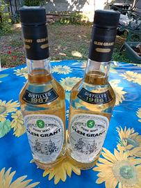 2 bottiglie glen grant 1986/87  snigillo intatto 