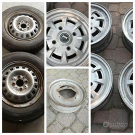 Cerchi Fiat 500+ FPS Fulvia+Fergat+volante+pomello