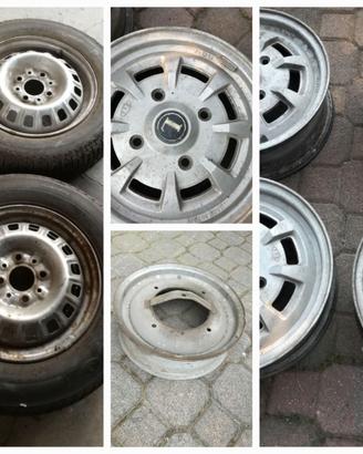 Cerchi Fiat 500+ FPS Fulvia+Fergat+volante+pomello
