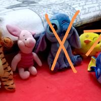 Peluches Disney e Orsetto Perugina 