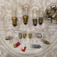 Lotto lampadine vintage