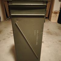 CASSETTA MILITARE PORTA MUNIZIONI 