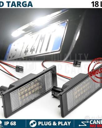 Placche Luci Targa FULL LED per MINI CANBUS 6500K