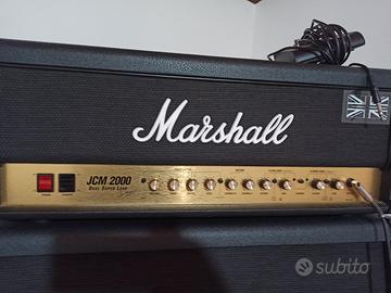 testata e cassa valvolare  marshall 100 watt