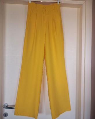 Pantalone sartoriale giallo Klomid - S - nuovo
