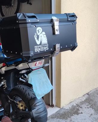 bauletto 60 litri in alluminio BMW e multi marche 