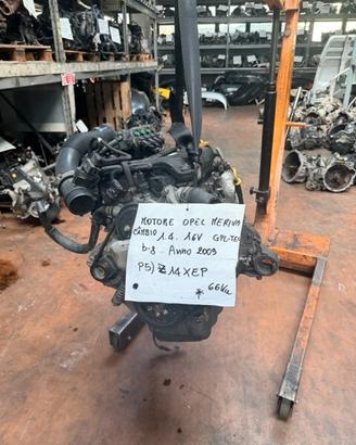 Motore e Cambio Opel Meriva 1.4 16 V GPL-TECH b-g 