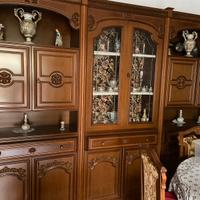 Mobile soggiorno in noce