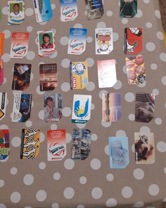 Collezione vintage stock vario schede telefoniche