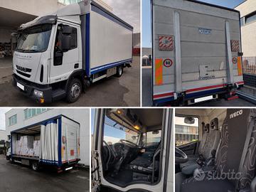 IVECO Eurocargo 75E18 centinato pronto al lavoro