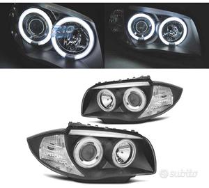 FARI BMW E81 E87 E82 E88 ANGEL EYES CCFL FONDO NER