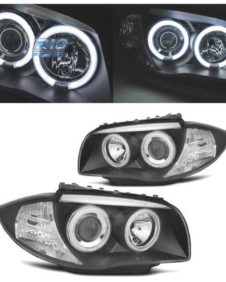 FARI BMW E81 E87 E82 E88 ANGEL EYES CCFL FONDO NER