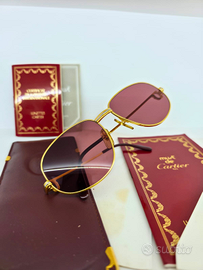 Cartier Vintage Romance Louis Gold Occhiali Sole