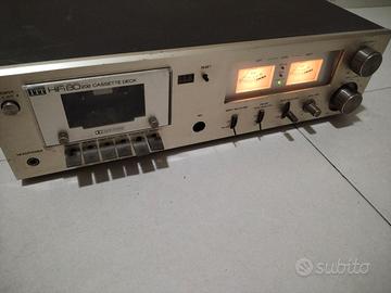 cassette piastra vintage 1980 ITT HIFI 8020B