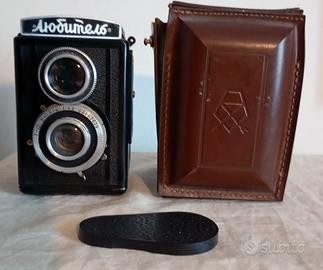 Lubitel-16 LOMO 6x6 cm doppia lente con borsa