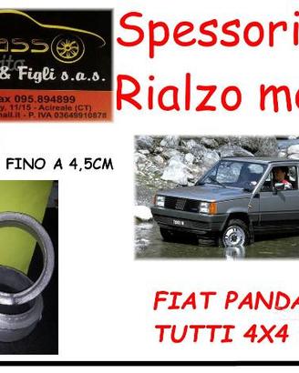 Kit spessori rialzo molle Fiat Panda 4X4 >2003